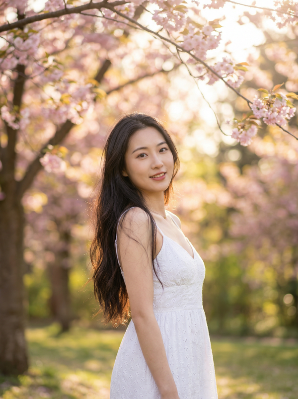 四爱精选视频-春日花海少女写真视频教程